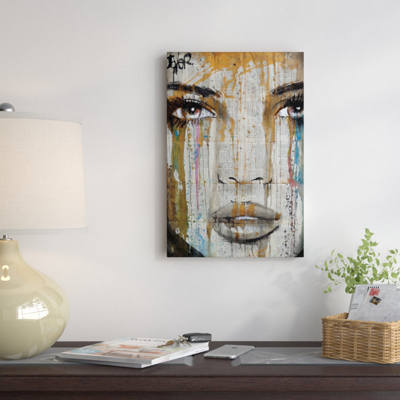 East Urban Home 'Amongst It All' Graphic Art on Wrapped Canvas Wayfair